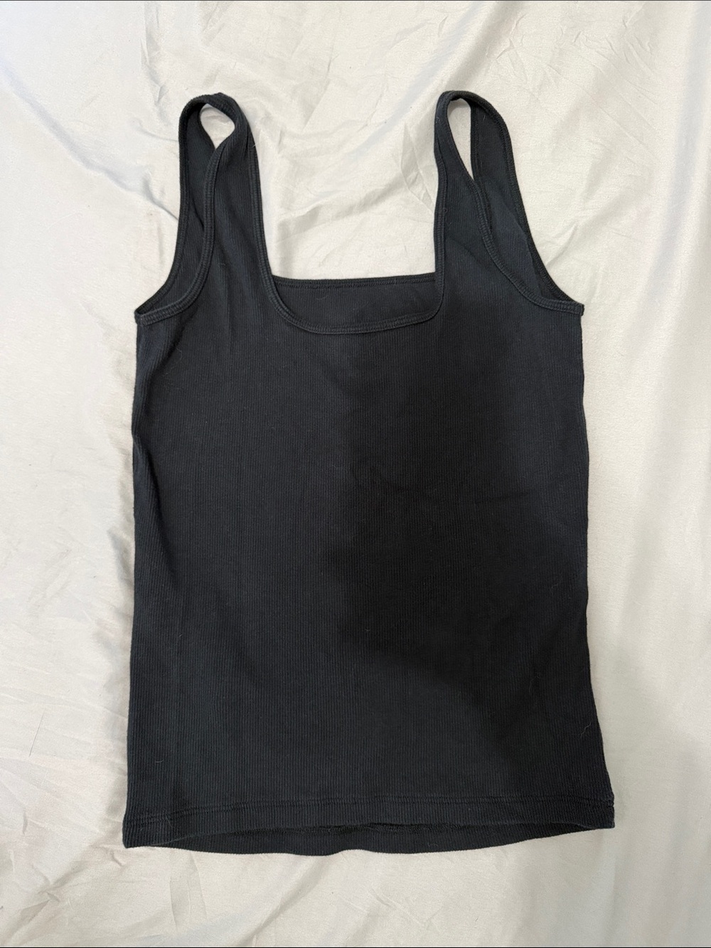 Abercrombie Ribbed Square Neck Tank